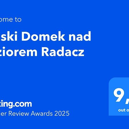 Rajski Domek Nad Jeziorem Radacz Villa Borne Sulinowo Kültér fotó