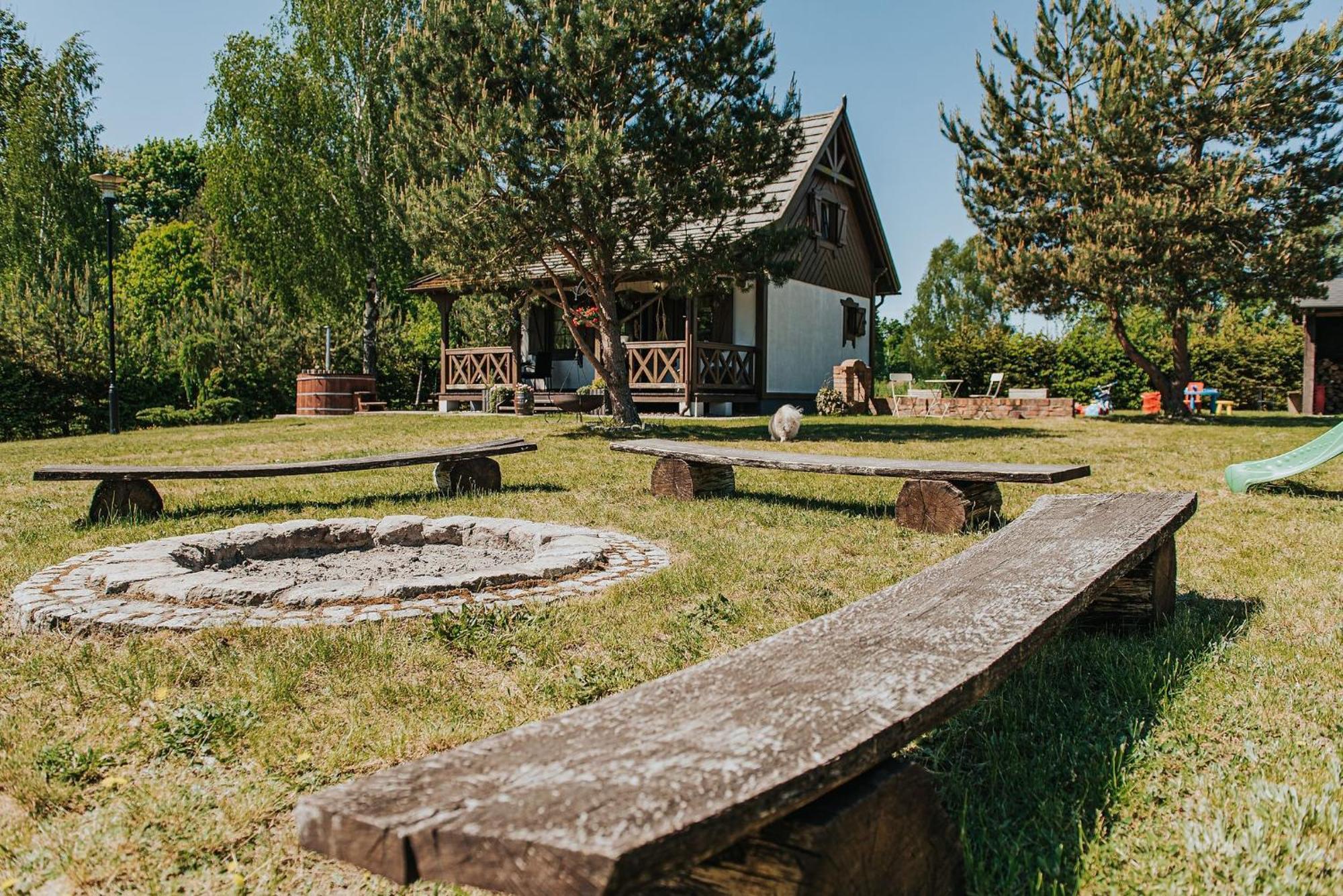 Rajski Domek Nad Jeziorem Radacz Villa Borne Sulinowo Kültér fotó